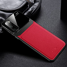 Custodia Silicone Ultra Sottile Morbida 360 Gradi Cover C01 per Huawei Honor V30 5G Rosso