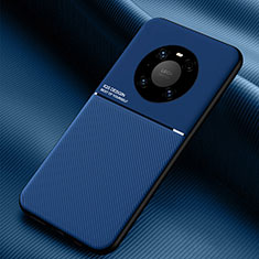 Custodia Silicone Ultra Sottile Morbida 360 Gradi Cover C01 per Huawei Mate 40E 4G Blu