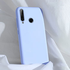 Custodia Silicone Ultra Sottile Morbida 360 Gradi Cover C01 per Huawei P Smart+ Plus (2019) Cielo Blu