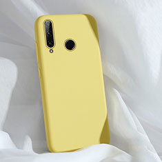 Custodia Silicone Ultra Sottile Morbida 360 Gradi Cover C01 per Huawei P Smart+ Plus (2019) Giallo