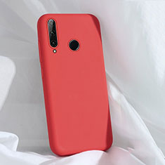 Custodia Silicone Ultra Sottile Morbida 360 Gradi Cover C01 per Huawei P Smart+ Plus (2019) Rosso