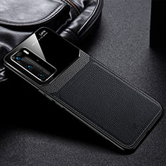 Custodia Silicone Ultra Sottile Morbida 360 Gradi Cover C01 per Huawei P40 Pro Nero