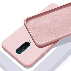 Custodia Silicone Ultra Sottile Morbida 360 Gradi Cover C01 per Oppo RX17 Pro Rosa