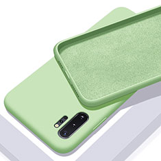 Custodia Silicone Ultra Sottile Morbida 360 Gradi Cover C01 per Samsung Galaxy Note 10 Plus 5G Verde