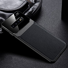 Custodia Silicone Ultra Sottile Morbida 360 Gradi Cover C01 per Samsung Galaxy S10 Nero