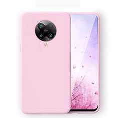 Custodia Silicone Ultra Sottile Morbida 360 Gradi Cover C01 per Xiaomi Poco F2 Pro Rosa