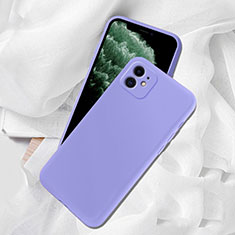 Custodia Silicone Ultra Sottile Morbida 360 Gradi Cover C02 per Apple iPhone 11 Viola