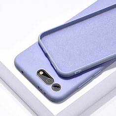 Custodia Silicone Ultra Sottile Morbida 360 Gradi Cover C02 per Huawei Honor View 20 Viola