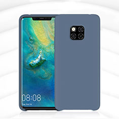 Custodia Silicone Ultra Sottile Morbida 360 Gradi Cover C02 per Huawei Mate 20 Pro Blu