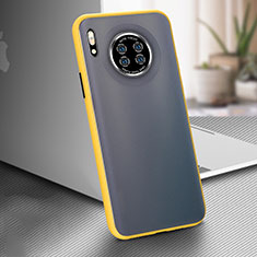 Custodia Silicone Ultra Sottile Morbida 360 Gradi Cover C02 per Huawei Mate 30 Pro Giallo