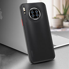 Custodia Silicone Ultra Sottile Morbida 360 Gradi Cover C02 per Huawei Mate 30E Pro 5G Nero