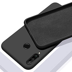 Custodia Silicone Ultra Sottile Morbida 360 Gradi Cover C02 per Huawei P30 Lite XL Nero