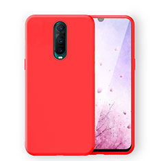 Custodia Silicone Ultra Sottile Morbida 360 Gradi Cover C02 per Oppo RX17 Pro Rosso