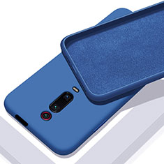 Custodia Silicone Ultra Sottile Morbida 360 Gradi Cover C02 per Xiaomi Mi 9T Pro Blu