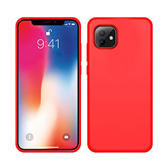 Custodia Silicone Ultra Sottile Morbida 360 Gradi Cover C03 per Apple iPhone 11 Rosso