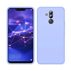 Custodia Silicone Ultra Sottile Morbida 360 Gradi Cover C03 per Huawei Mate 20 Lite Cielo Blu