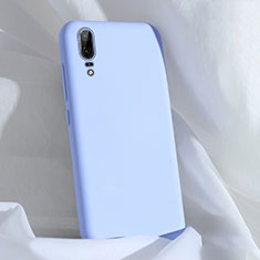 Custodia Silicone Ultra Sottile Morbida 360 Gradi Cover C03 per Huawei P20 Cielo Blu