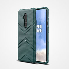 Custodia Silicone Ultra Sottile Morbida 360 Gradi Cover C03 per OnePlus 7T Pro Verde