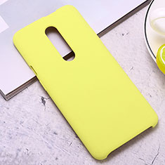 Custodia Silicone Ultra Sottile Morbida 360 Gradi Cover C03 per Xiaomi Mi 9T Pro Giallo