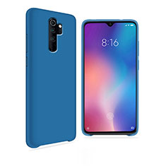 Custodia Silicone Ultra Sottile Morbida 360 Gradi Cover C03 per Xiaomi Redmi Note 8 Pro Blu