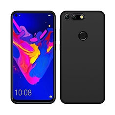 Custodia Silicone Ultra Sottile Morbida 360 Gradi Cover C04 per Huawei Honor V20 Nero