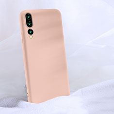 Custodia Silicone Ultra Sottile Morbida 360 Gradi Cover C04 per Huawei P20 Pro Rosa