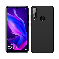 Custodia Silicone Ultra Sottile Morbida 360 Gradi Cover C04 per Huawei P30 Lite Nero