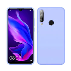 Custodia Silicone Ultra Sottile Morbida 360 Gradi Cover C04 per Huawei P30 Lite New Edition Cielo Blu