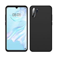 Custodia Silicone Ultra Sottile Morbida 360 Gradi Cover C04 per Huawei P30 Pro Nero