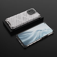 Custodia Silicone Ultra Sottile Morbida 360 Gradi Cover C04 per Xiaomi Mi 11 Lite 5G NE Bianco