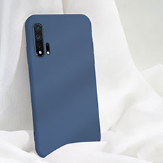 Custodia Silicone Ultra Sottile Morbida 360 Gradi Cover C05 per Huawei Nova 6 Blu