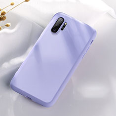 Custodia Silicone Ultra Sottile Morbida 360 Gradi Cover C05 per Samsung Galaxy Note 10 Plus Viola