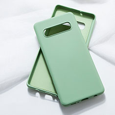 Custodia Silicone Ultra Sottile Morbida 360 Gradi Cover C05 per Samsung Galaxy S10 Verde