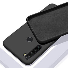 Custodia Silicone Ultra Sottile Morbida 360 Gradi Cover C05 per Xiaomi Redmi Note 8 (2021) Nero