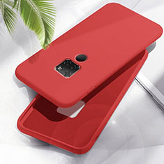 Custodia Silicone Ultra Sottile Morbida 360 Gradi Cover C06 per Huawei Mate 20 Rosso