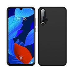 Custodia Silicone Ultra Sottile Morbida 360 Gradi Cover C06 per Huawei Nova 5 Pro Nero