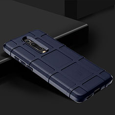 Custodia Silicone Ultra Sottile Morbida 360 Gradi Cover C06 per Xiaomi Mi 9T Pro Blu