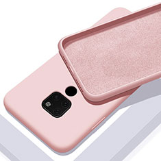 Custodia Silicone Ultra Sottile Morbida 360 Gradi Cover C08 per Huawei Mate 20 Rosa