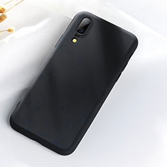 Custodia Silicone Ultra Sottile Morbida 360 Gradi Cover C08 per Huawei P20 Nero