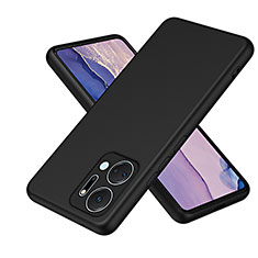 Custodia Silicone Ultra Sottile Morbida 360 Gradi Cover H01P per Huawei Honor X7a Nero