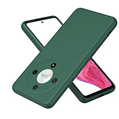 Custodia Silicone Ultra Sottile Morbida 360 Gradi Cover H01P per Huawei Honor X9b 5G Verde