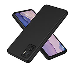 Custodia Silicone Ultra Sottile Morbida 360 Gradi Cover H01P per Motorola Moto E22i Nero