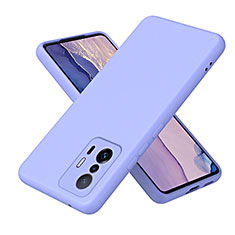 Custodia Silicone Ultra Sottile Morbida 360 Gradi Cover H01P per Xiaomi Mi 11T Pro 5G Viola