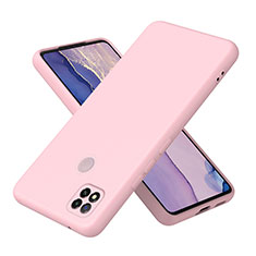 Custodia Silicone Ultra Sottile Morbida 360 Gradi Cover H01P per Xiaomi POCO C31 Oro Rosa