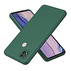 Custodia Silicone Ultra Sottile Morbida 360 Gradi Cover H01P per Xiaomi Redmi 10A 4G Verde