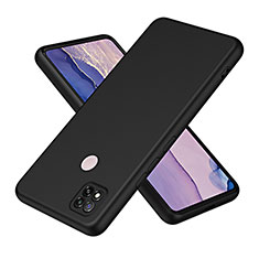 Custodia Silicone Ultra Sottile Morbida 360 Gradi Cover H01P per Xiaomi Redmi 9 Activ Nero