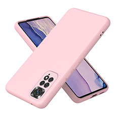 Custodia Silicone Ultra Sottile Morbida 360 Gradi Cover H01P per Xiaomi Redmi Note 11 4G (2022) Oro Rosa