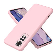 Custodia Silicone Ultra Sottile Morbida 360 Gradi Cover H01P per Xiaomi Redmi Note 11 Pro 4G Oro Rosa
