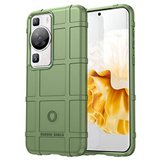 Custodia Silicone Ultra Sottile Morbida 360 Gradi Cover J01S per Huawei P60 Pro Verde