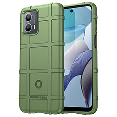 Custodia Silicone Ultra Sottile Morbida 360 Gradi Cover J01S per Motorola Moto G 5G (2023) Verde